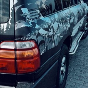 Експедиційний багажник на Toyota Land Cruiser 100