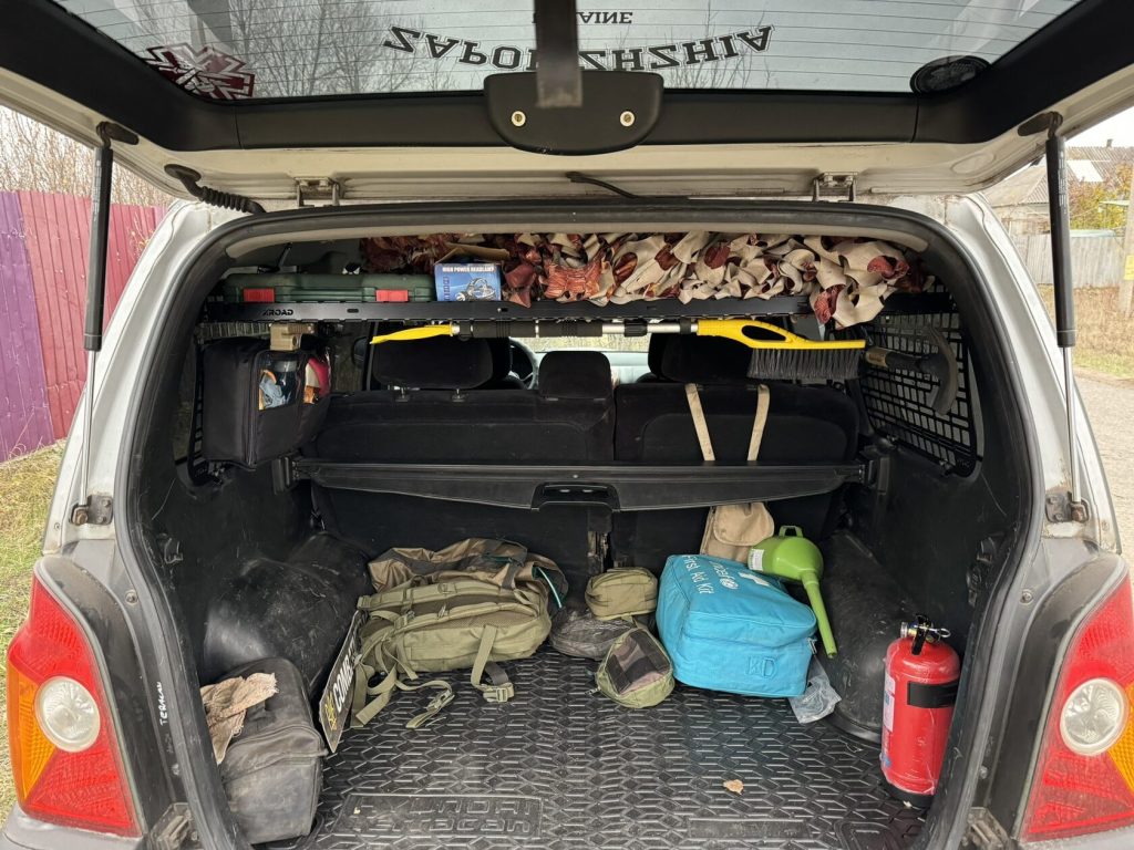 Модульна система зберігання Molle (Молле) для вікон багажника Hyundai Terracan