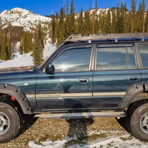 Експедиційний багажник на дах із рейлінгами