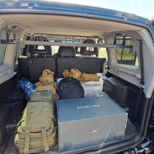 Полиця під стелю у багажник Mitsubishi Pajero 3 (1999-2006)