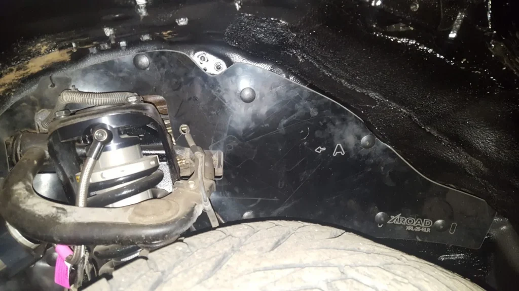 Комплект посиленого брудозахисту моторного відсіку з набором кліпс для Toyota 4Runner G4 210 (2002-2009)