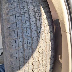 Кронштейн запасного колеса в багажник Toyota Fortuner G1 (2005-2015)