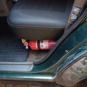 Молле панель для вогнегасника на Mitsubishi Pajero Sport 1