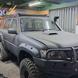 Експедиційний багажник на дах із водостоком для Nissan Patrol Y61