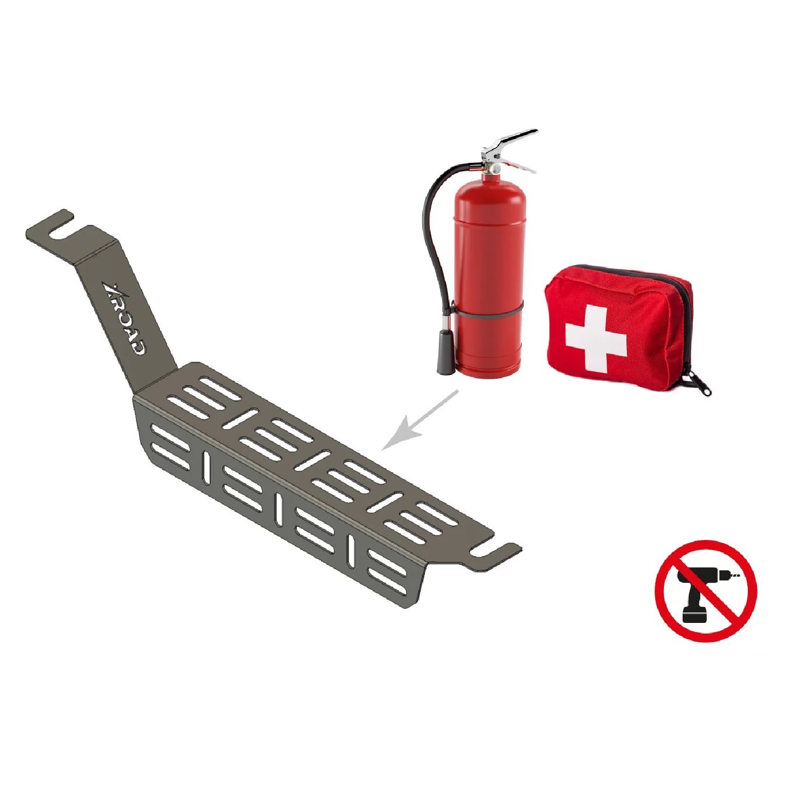 Molle (Молле) панель під переднє сидіння Suzuki Jimny (2018+)