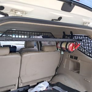 Модульна система зберігання Molle (Молле) для вікон багажника Toyota Fortuner G1 (2005-2015)