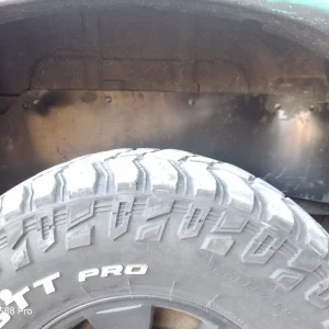 Комплект посиленого брудозахисту задньої арки з набором кліпс для Nissan Patrol Y61 (1997-2010)