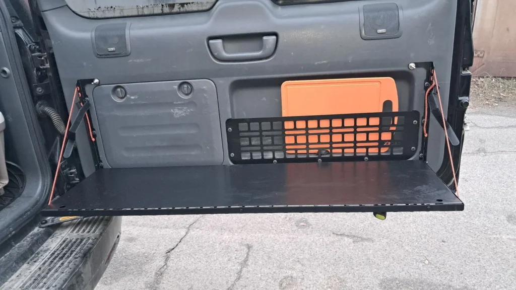 Відкидний стіл на двері багажника Toyota Land Cruiser Prado 120/Lexus GX470, довгий