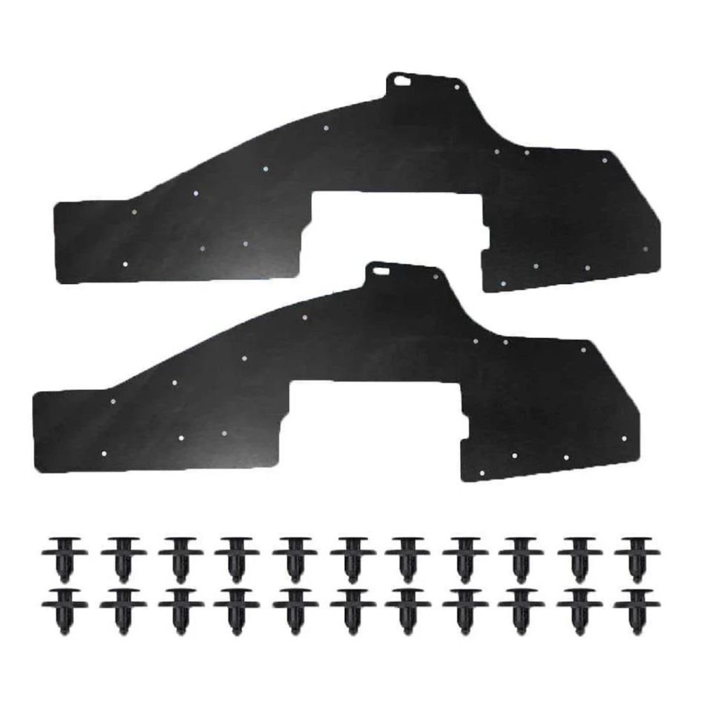 Комплект посиленого брудозахисту моторного відсіку з набором кліпс для Mitsubishi Pajero G2 (1997-2003)