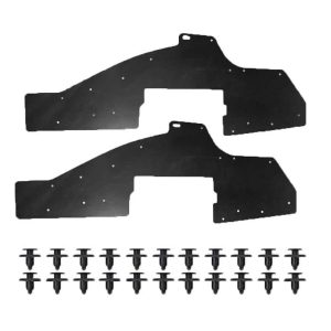 Комплект посиленого брудозахисту моторного відсіку з набором кліпс для Mitsubishi Pajero G2 (1997-2003)