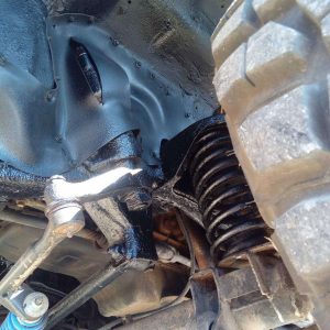 Комплект посиленого брудозахисту моторного відсіку з набором кліпс для  Nissan Patrol Y60 (1987-1997)