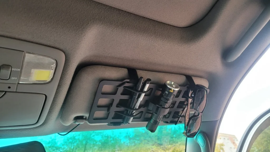 Універсальна Молле (Molle) панель на піддашок від сонця. Розмір 35×13 см