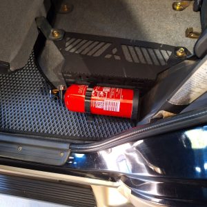 Молле панель для вогнегасника на Mitsubishi Pajero Sport 1