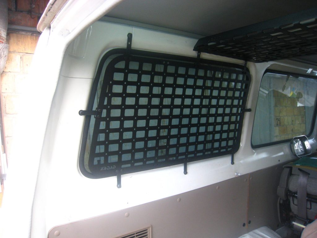 Модульна система зберігання Molle (Молле) для вікон багажника Toyota Land Cruiser 78