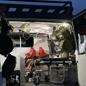 Модульна система зберігання Molle (Молле) для дверей багажника Toyota Land Cruiser 78