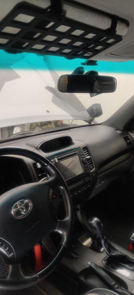 Універсальна Молле (Molle) панель на піддашок від сонця. Розмір 35×13 см