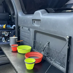 Відкидний стіл на двері багажника Toyota Land Cruiser Prado 120/Lexus GX470, довгий