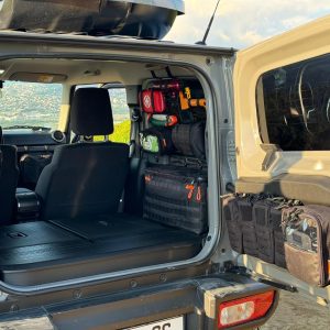 Модульна система зберігання Molle (Молле) для вікон багажника Suzuki Jimny JB64/JB74 (2018+)