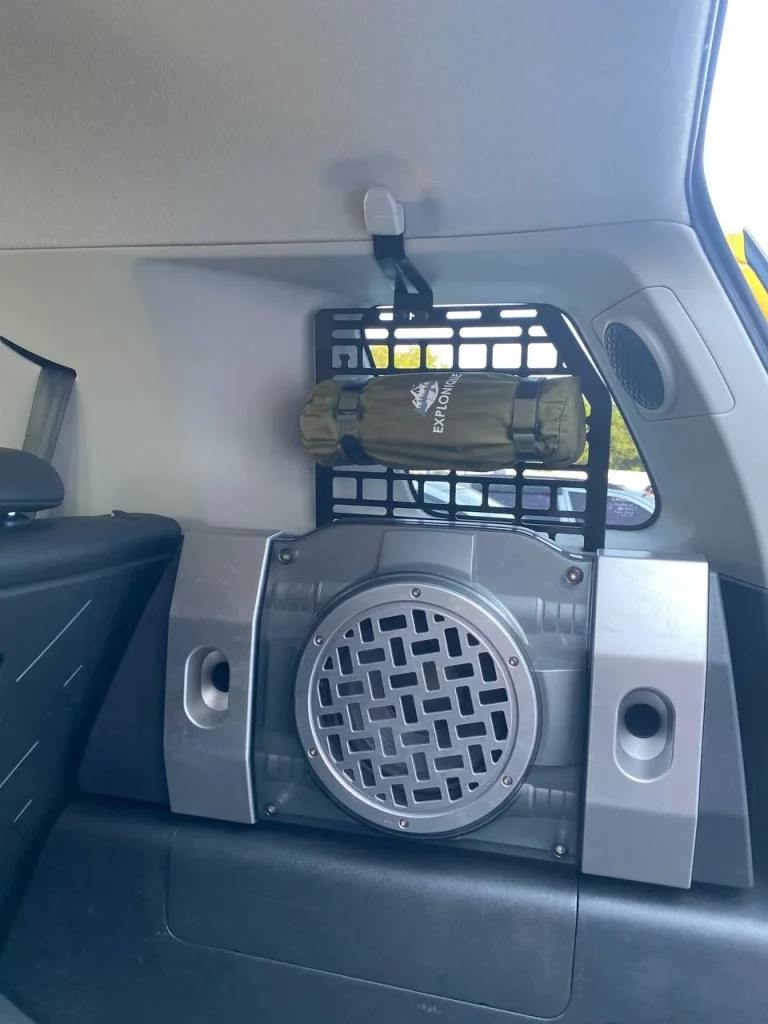 Модульна система зберігання Molle (Молле) для вікон багажника Toyota FJ Cruiser