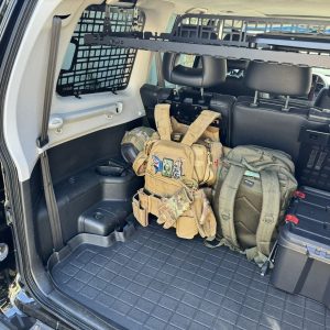 Модульна система зберігання Molle (Молле) для вікон багажника Mitsubishi Pajero 3