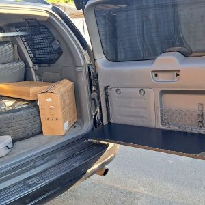 Відкидний стіл на двері багажника Toyota Land Cruiser Prado 120/Lexus GX470, довгий