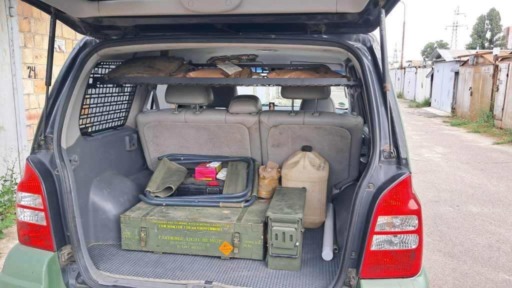 Модульна система зберігання Molle (Молле) для вікон багажника Hyundai Terracan