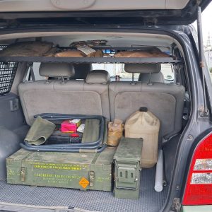 Модульна система зберігання Molle (Молле) для вікон багажника Subaru Forester (1997-2002)