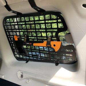 Модульна система зберігання Molle (Молле) для вікон багажника Mitsubishi Pajero 4