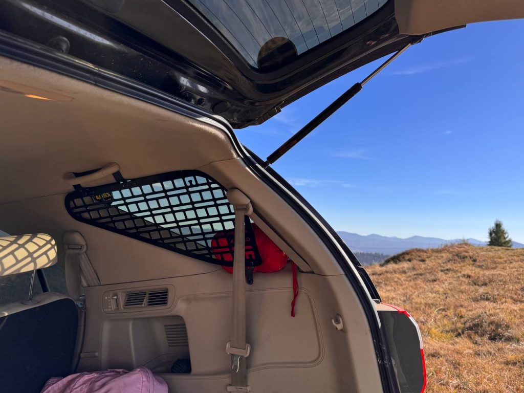 Модульна система зберігання Molle (Молле) для вікон багажника Toyota Fortuner G1 (2005-2015)