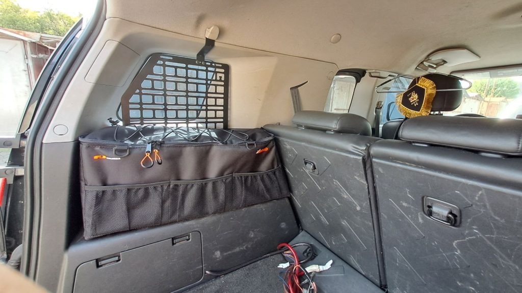 Модульна система зберігання Molle (Молле) для вікон багажника Toyota FJ Cruiser