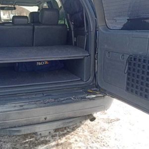 Відкидний стіл на двері багажника Toyota Land Cruiser Prado 120/Lexus GX 470, короткий