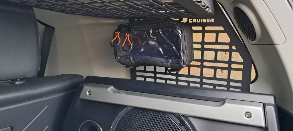 Модульна система зберігання Molle (Молле) для вікон багажника Toyota FJ Cruiser