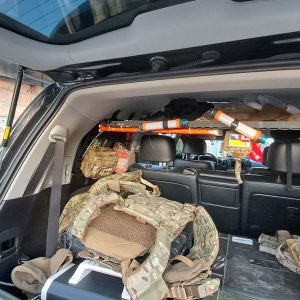 Модульна система зберігання Molle (Молле) для вікон багажника Toyota Land Cruiser 200