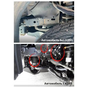 Комплект посиленого брудозахисту моторного відсіку з набором кліпс для Lexus GX 470 (2002-2009)