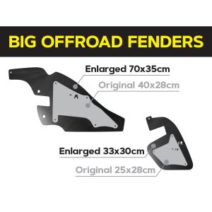 Комплект посиленого брудозахисту моторного відсіку з набором кліпс для Toyota 4Runner G5 280 (2009-т.ч.)