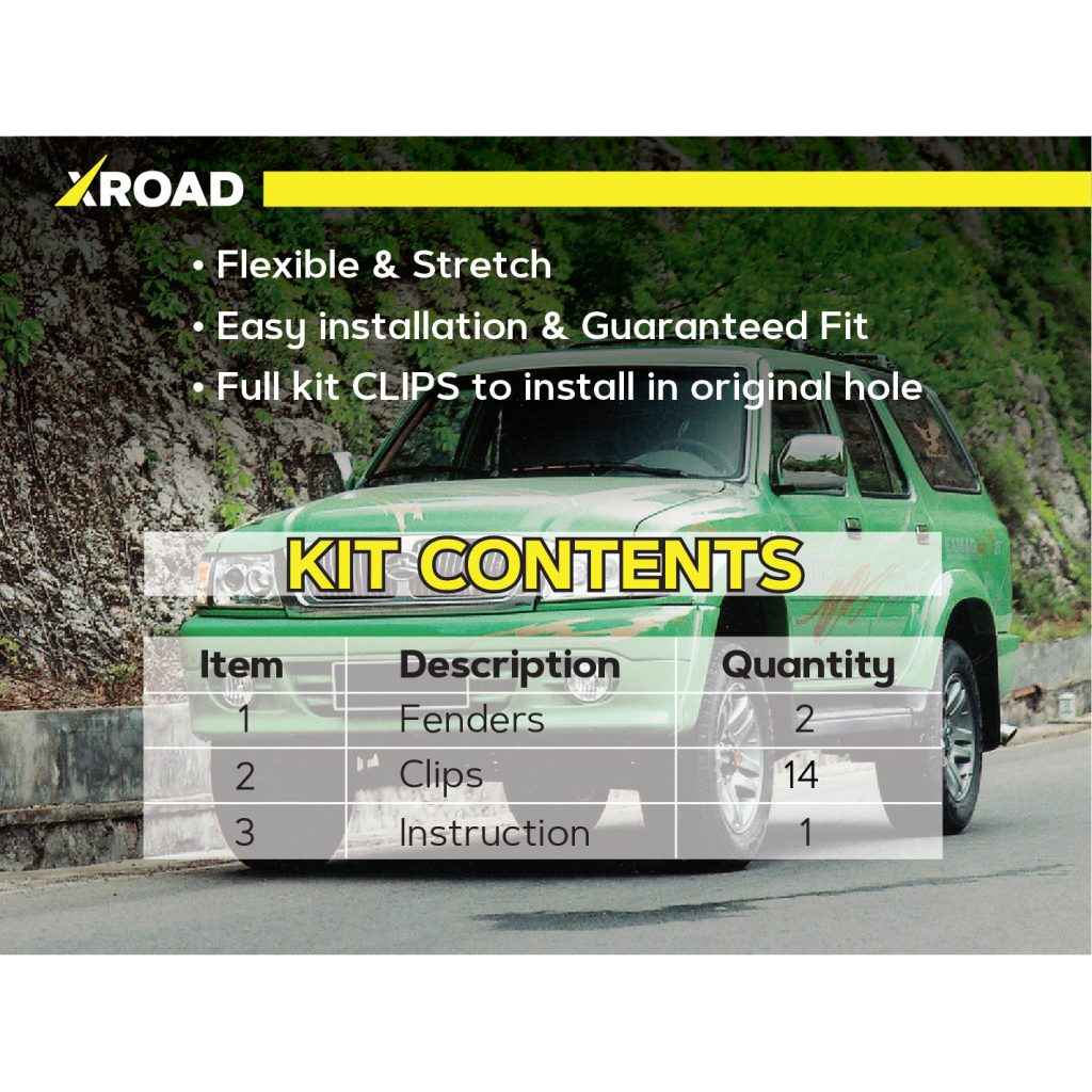 Комплект посиленого брудозахисту моторного відсіку з набором кліпс для Great Wall Safe G5 (2001-2009)