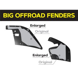 Комплект посиленого брудозахисту моторного відсіку з набором кліпс для Toyota Hilux G7 (2004-2014)