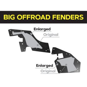 Комплект посиленого брудозахисту моторного відсіку з набором кліпс для Toyota Hilux G8 (2015-т.ч.)