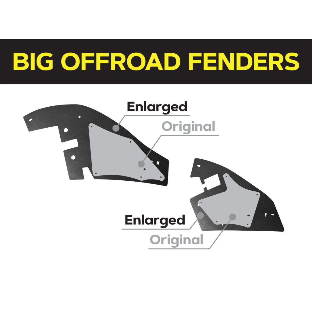 Комплект посиленого брудозахисту моторного відсіку з набором кліпс для Toyota Tacoma