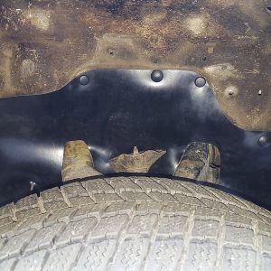 Комплект посиленого брудозахисту моторного відсіку з набором кліпс для Toyota 4Runner 130 (1989-1995)