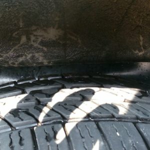 Комплект посиленого брудозахисту задньої арки з набором кліпс для Mitsubishi Pajero Sport G1 (1998-2008)