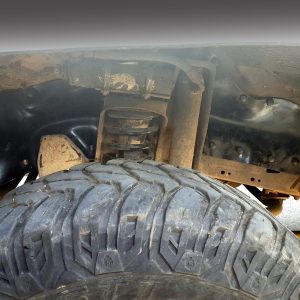 Комплект посиленого брудозахисту моторного відсіку з набором кліпс для Toyota Land Cruiser 70 (1997-т.ч.)