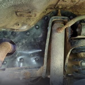 Комплект посиленого брудозахисту моторного відсіку з набором кліпс для Toyota Land Cruiser 70 (1997-т.ч.)