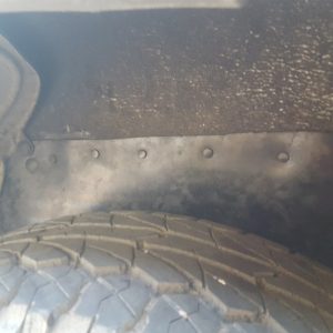 Комплект посиленого брудозахисту задньої арки з набором кліпс для Nissan Patrol Y61 (1997-2010)