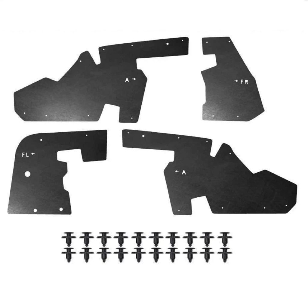 Комплект посиленого брудозахисту моторного відсіку з набором кліпс для Ford Ranger (2011-т.ч.)