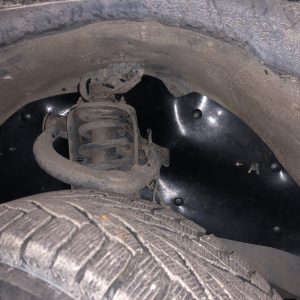 Комплект посиленого брудозахисту моторного відсіку з набором кліпс для Toyota FJ Cruiser (2005+)