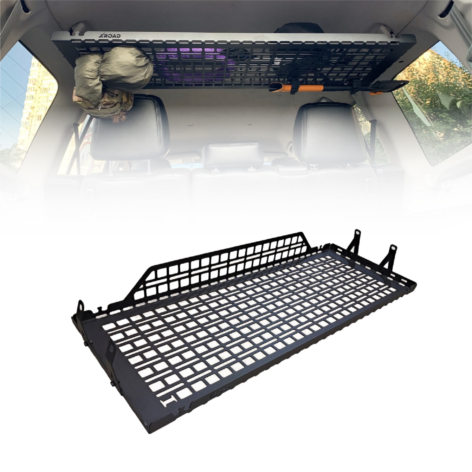 Полиця під стелю в багажник Mitsubishi Pajero 4 (2006-2021)