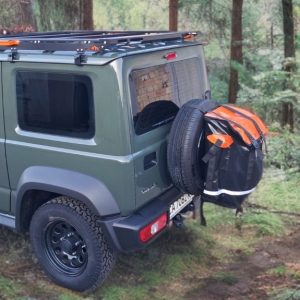 Сумка на запасне колесо на двері багажника