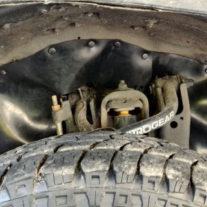 Комплект посиленого брудозахисту моторного відсіку з набором кліпс для Toyota Land Cruiser 100