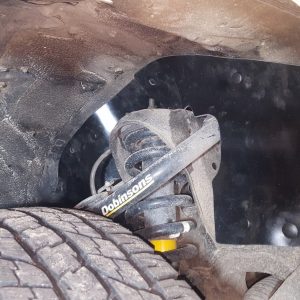 Комплект посиленого брудозахисту моторного відсіку з набором кліпс для Toyota Land Cruiser 200